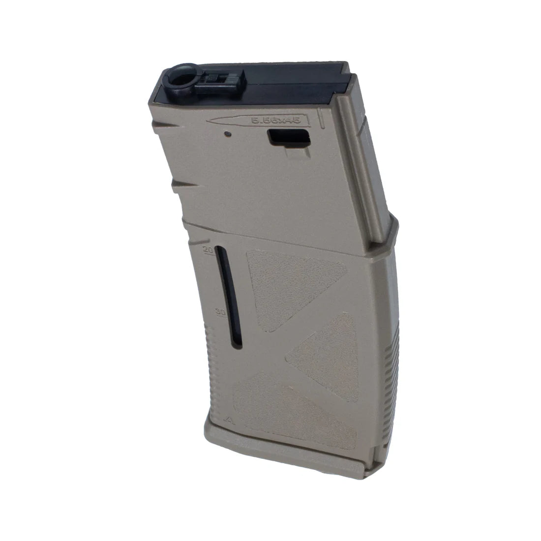 ARCTURUS AR MOD1 M4/M16 30/130Rds Variable-Cap Windowed EMM Magazine FDE