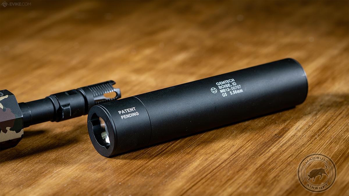 Madbull x Gemtech G5 QD Mock Suppressor Barrel Extension with Flashhider