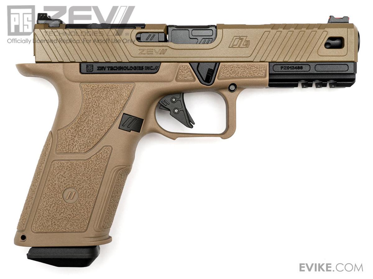 PTS ZEV Technologies Licensed OZ9 Elite Gas Blowback Airsoft Pistol