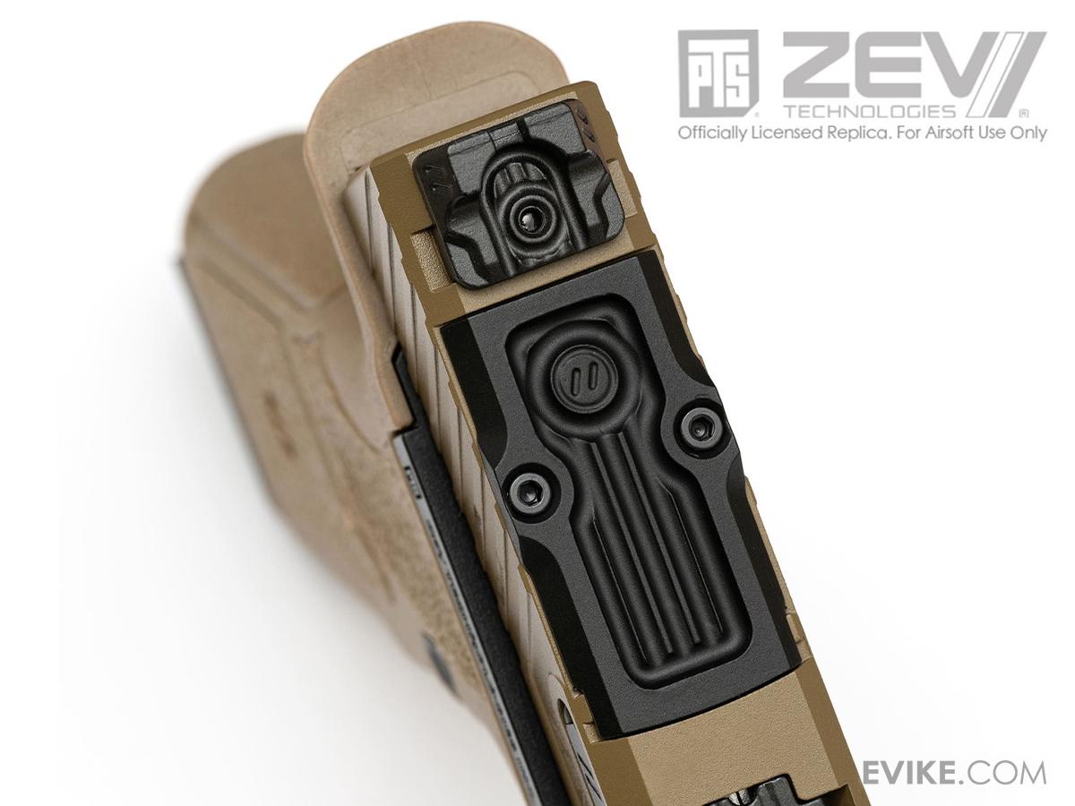 PTS ZEV Technologies Licensed OZ9 Elite Gas Blowback Airsoft Pistol
