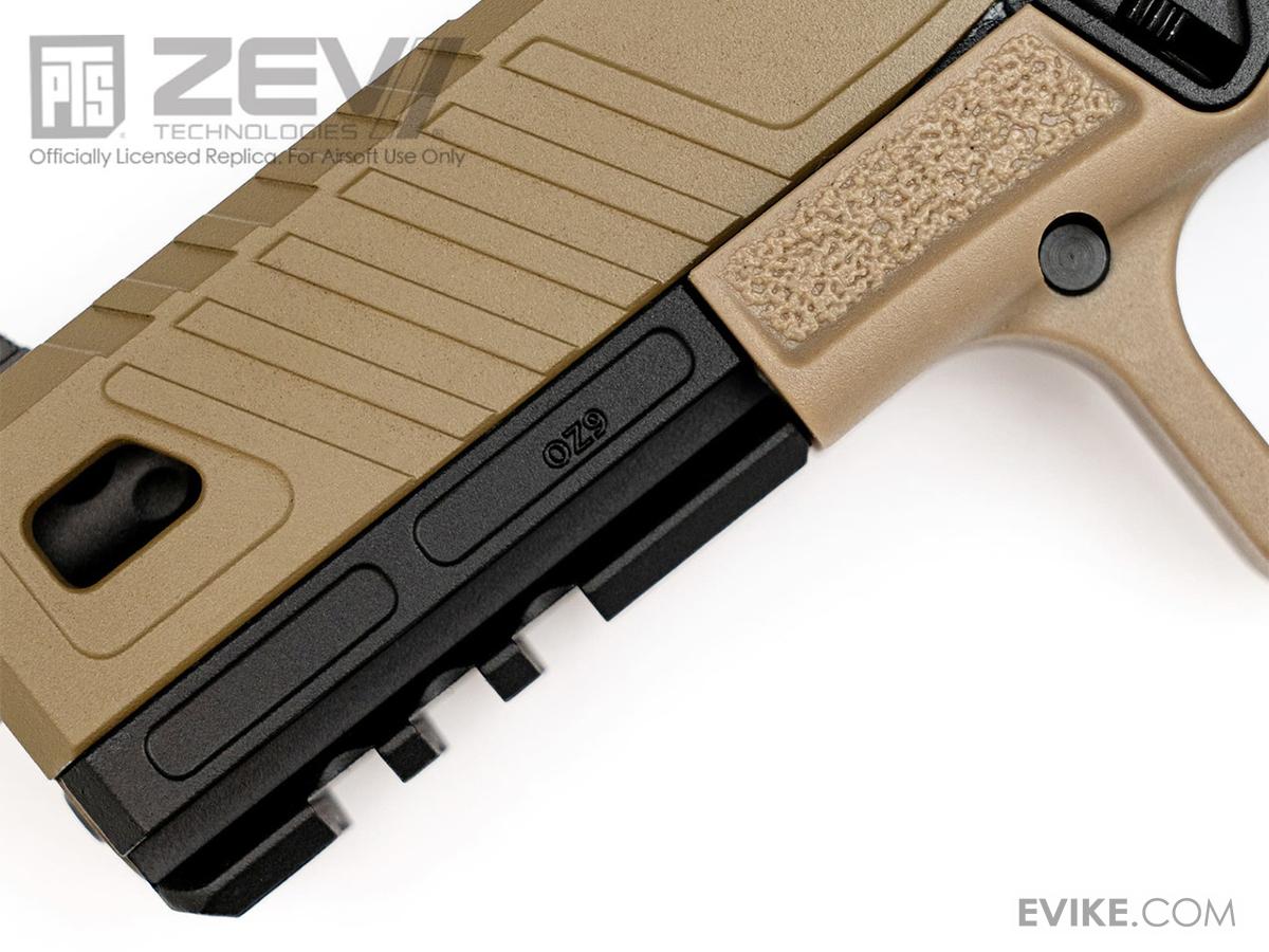 PTS ZEV Technologies Licensed OZ9 Elite Gas Blowback Airsoft Pistol