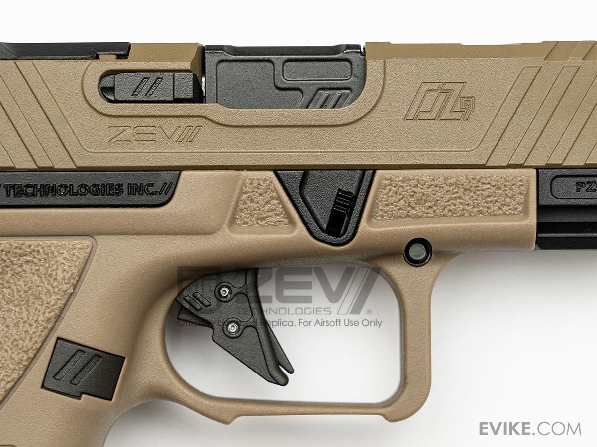 PTS ZEV Technologies Licensed OZ9 Elite Gas Blowback Airsoft Pistol