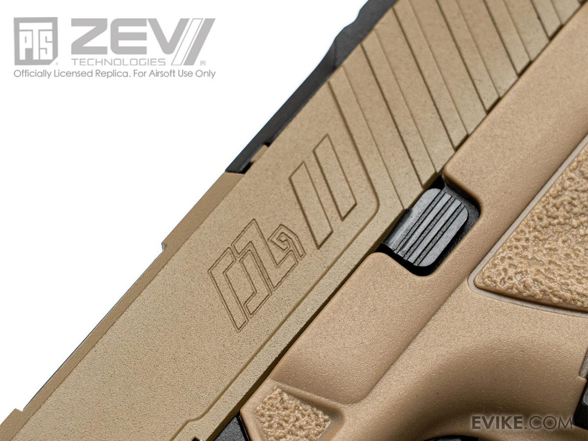 PTS ZEV Technologies Licensed OZ9 Elite Gas Blowback Airsoft Pistol