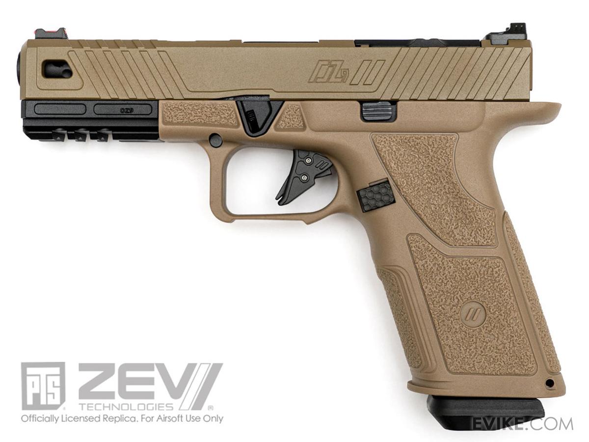 PTS ZEV Technologies Licensed OZ9 Elite Gas Blowback Airsoft Pistol