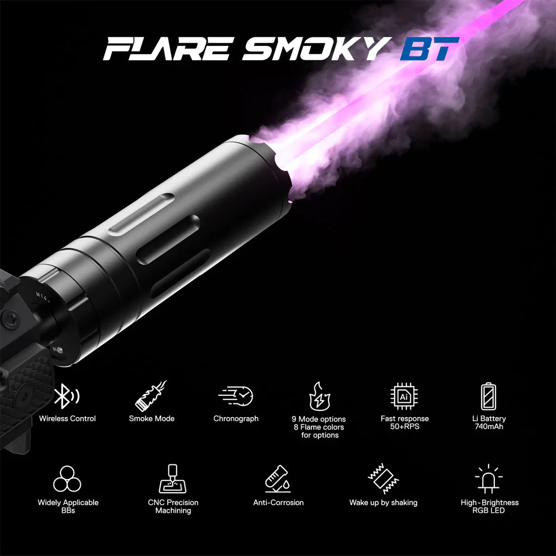 E-Shooter Flare Smoky BT (TRACER UNIT)