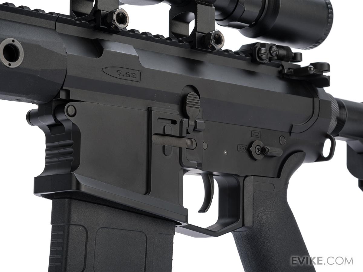 CYMA Platinum SR-25 QBS Airsoft AEG Designated Marksman Rifle