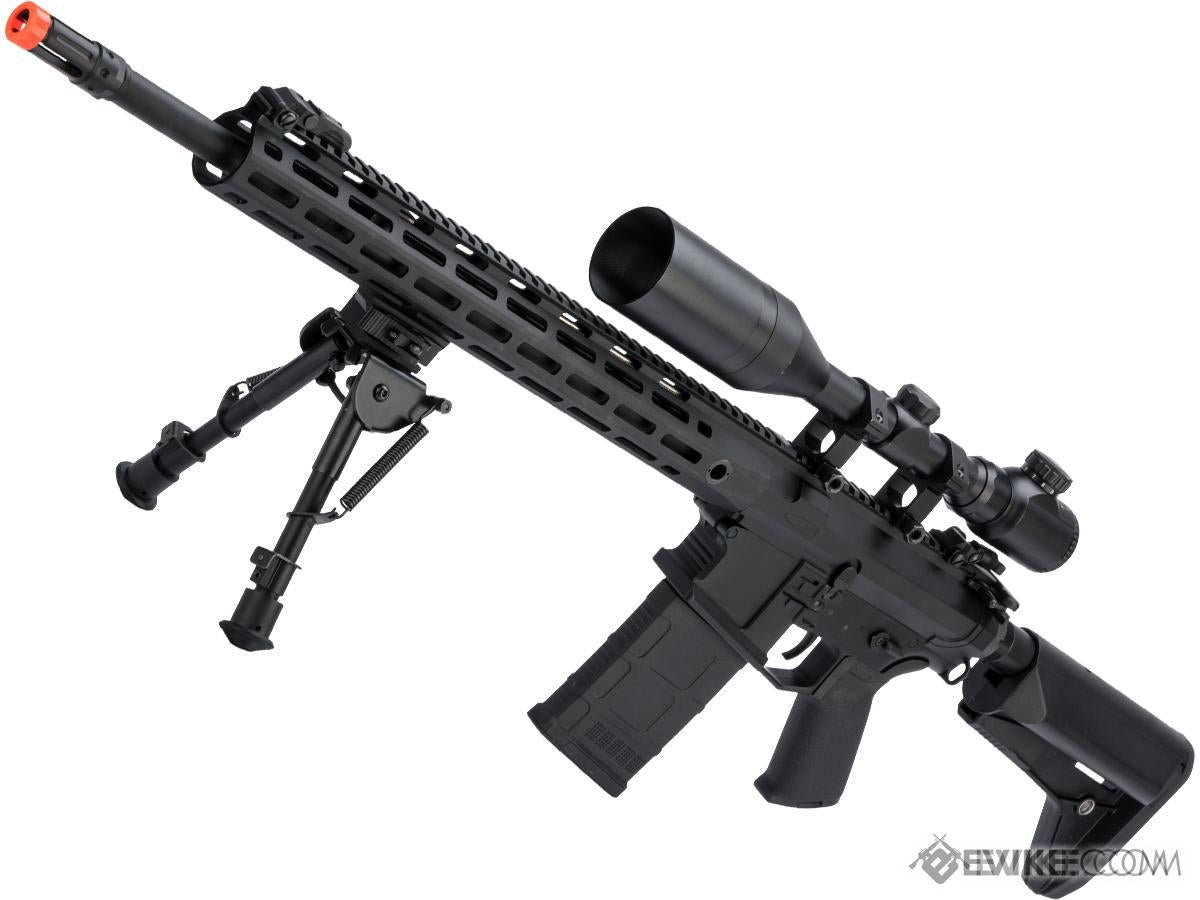 CYMA Platinum SR-25 QBS Airsoft AEG Designated Marksman Rifle